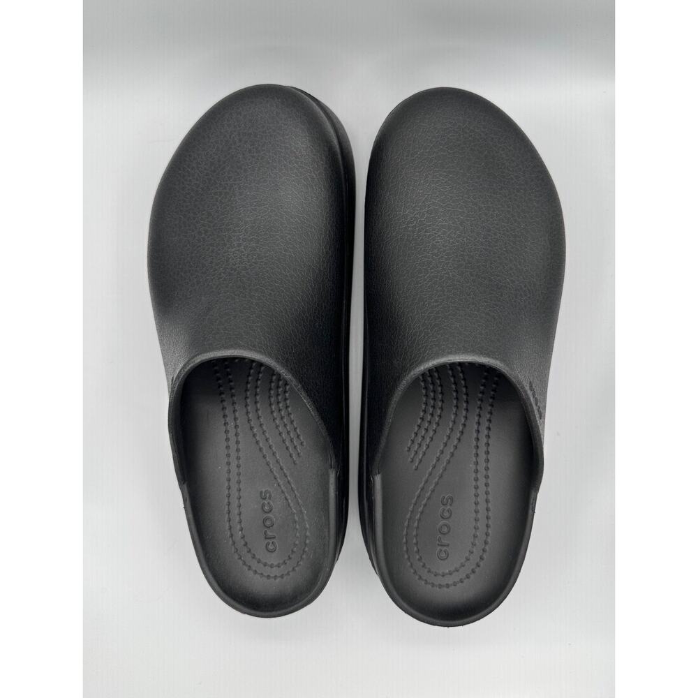 Crocs Dylan Platform Clogs Women's Size 10 in Black - Picture 2 of 5